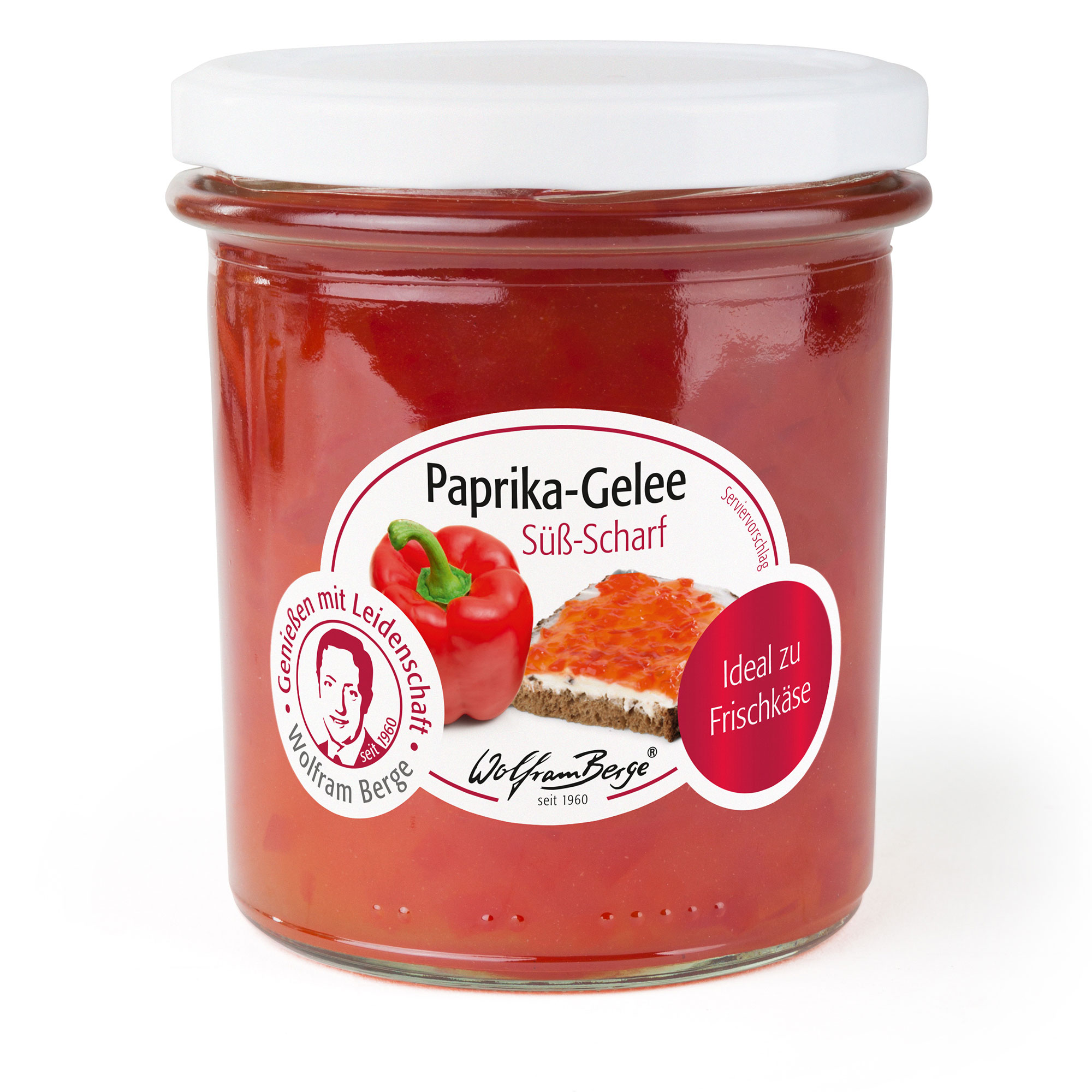 Rotes Paprika-Gelee fruchtig-pikant